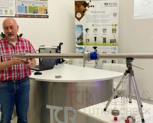 Rotative Probe Industrial Emissions Internal Training TCR Tecora