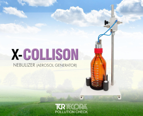 X-Collison Nebulizer Aerosol Generator 3 X-Collison Nebulizer Aerosol Generator TCR Tecora
