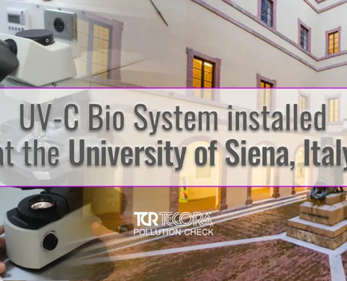 UV-C Bio System in the University of Siena TCR Tecora
