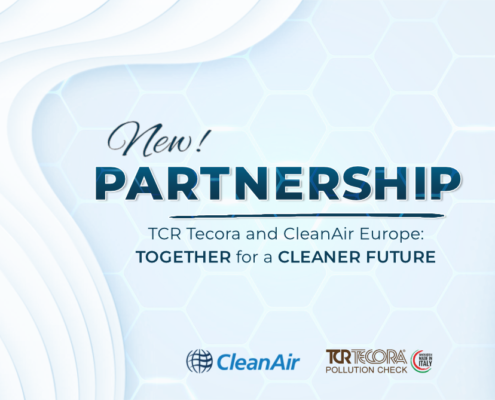 Nuova Partnership: TCR Tecora<sup>®</sup> e CleanAir Europe 3 Partnership TCR Tecora & AirClean Europe