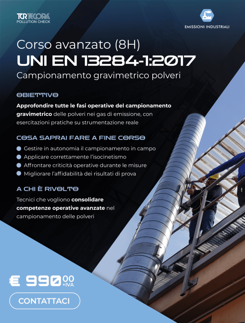 TCR Tecora_Corso avanzato_UNI EN 13284-1:2017